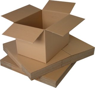 Picture of cardboard boxes